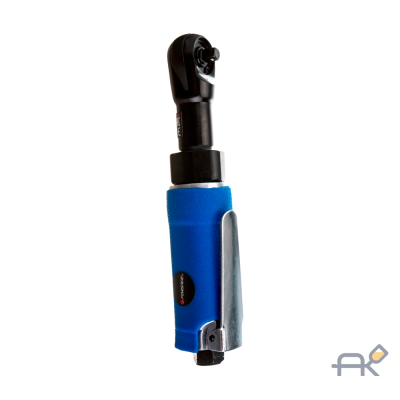 Пневмотрещотка с прорезиненной рукояткой 36Нм. 1/4(потребление 77л/мин. 240 об/мин. L-200мм.6.3Bar.штуцер 1/4) (F-RP7414)